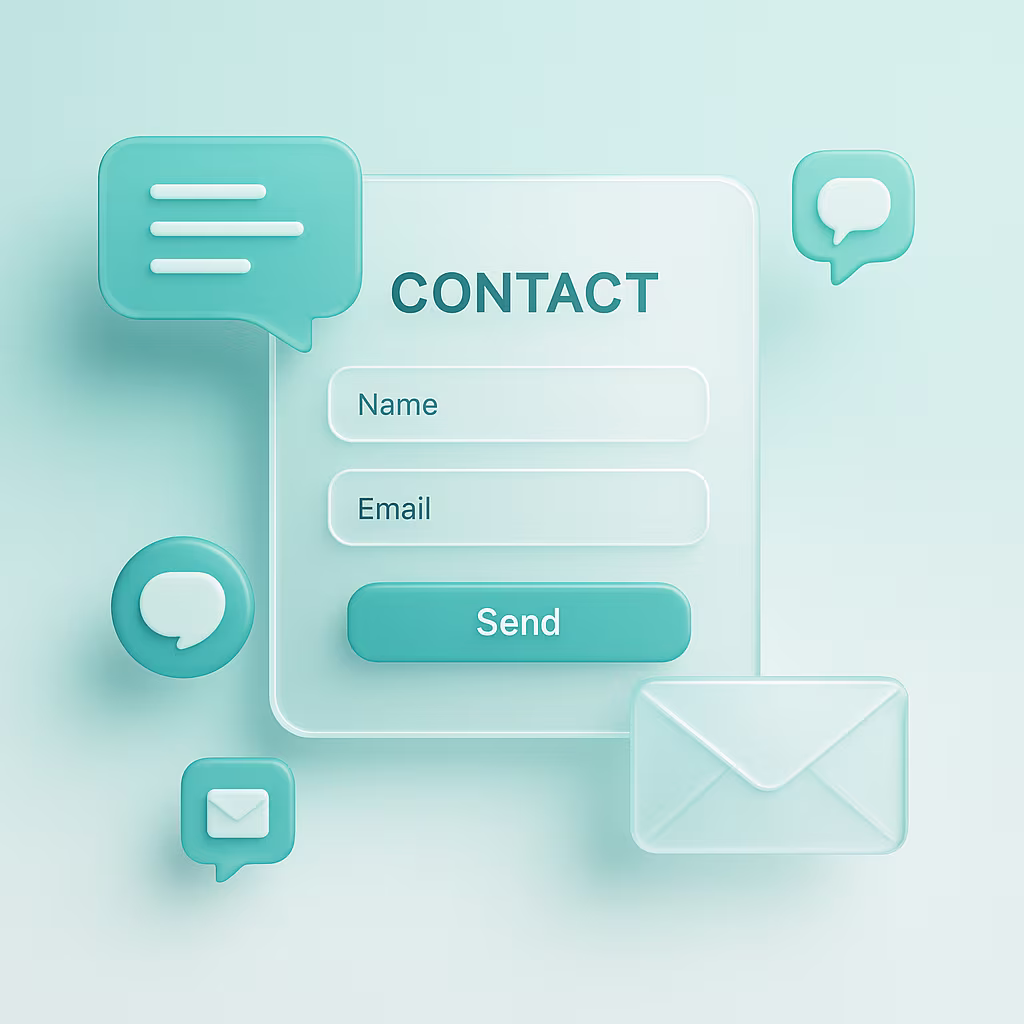Green Digital Space — contact visual