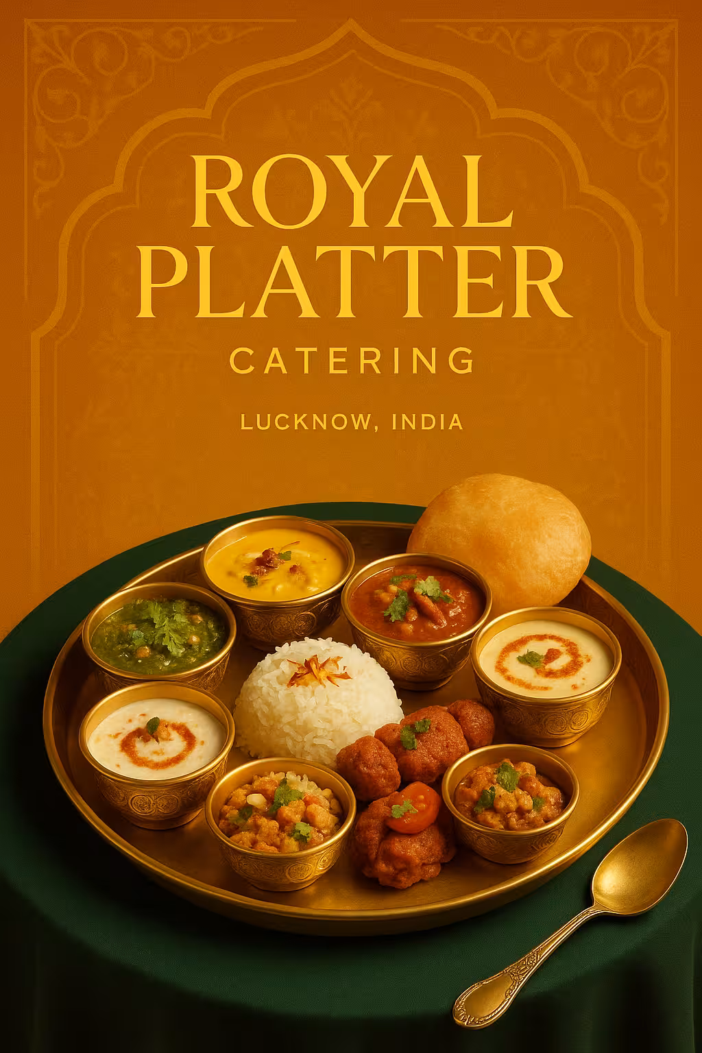 Royal Platter Catering brand visual