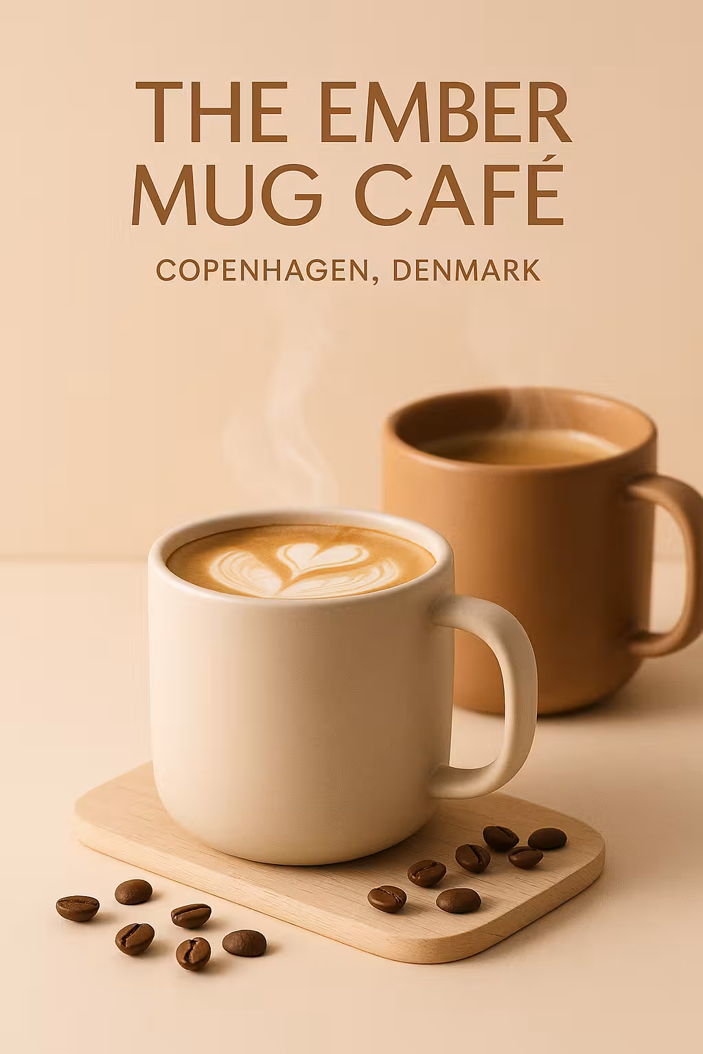 The Ember Mug Café brand visual